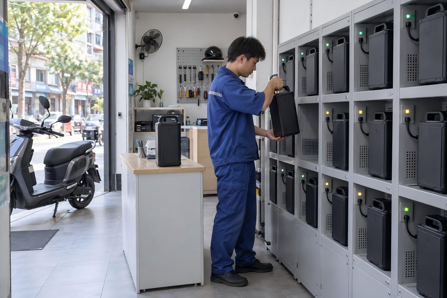 Battery Rental & Swapping Station