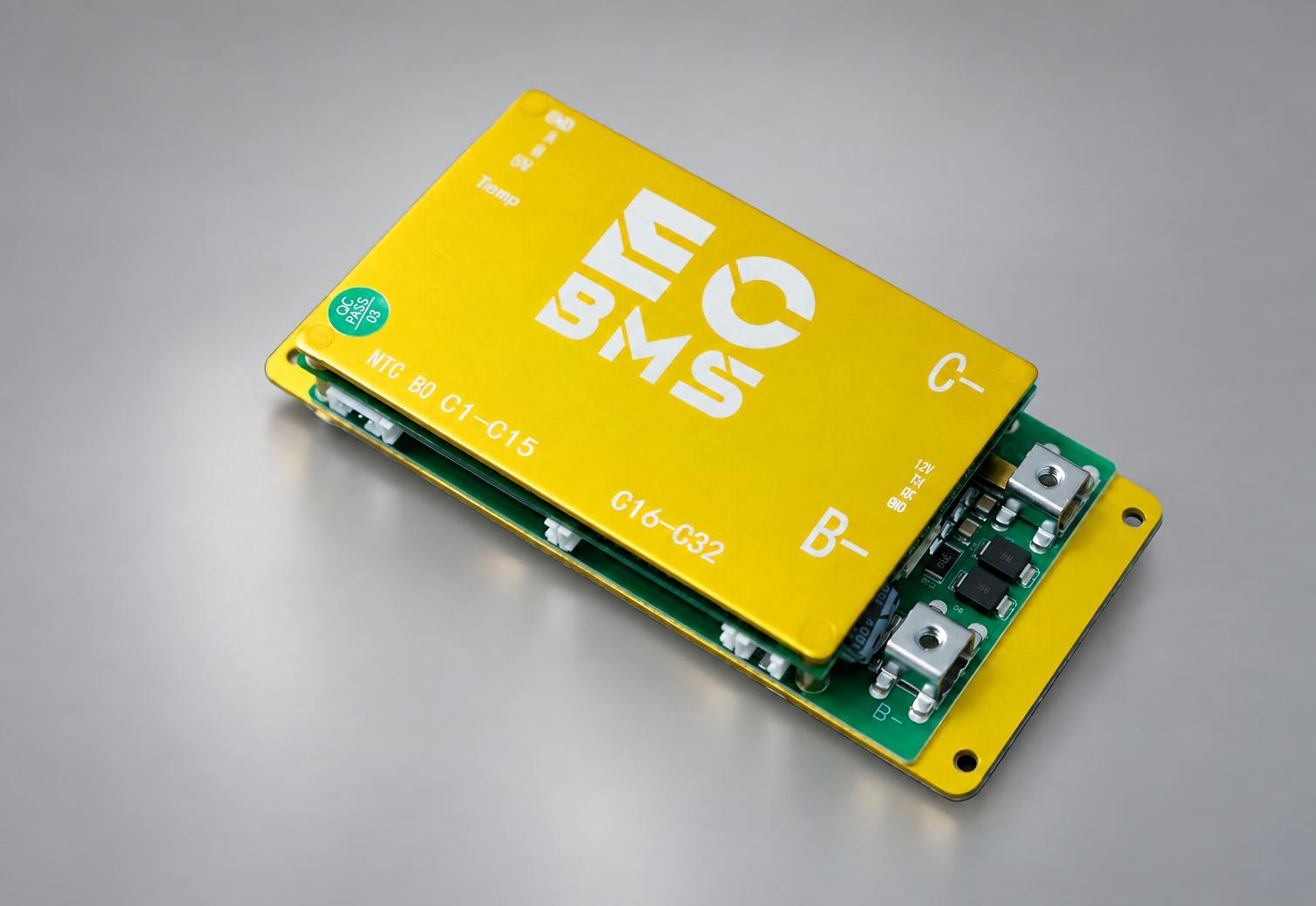 EC battery management system 3-16S - detail view