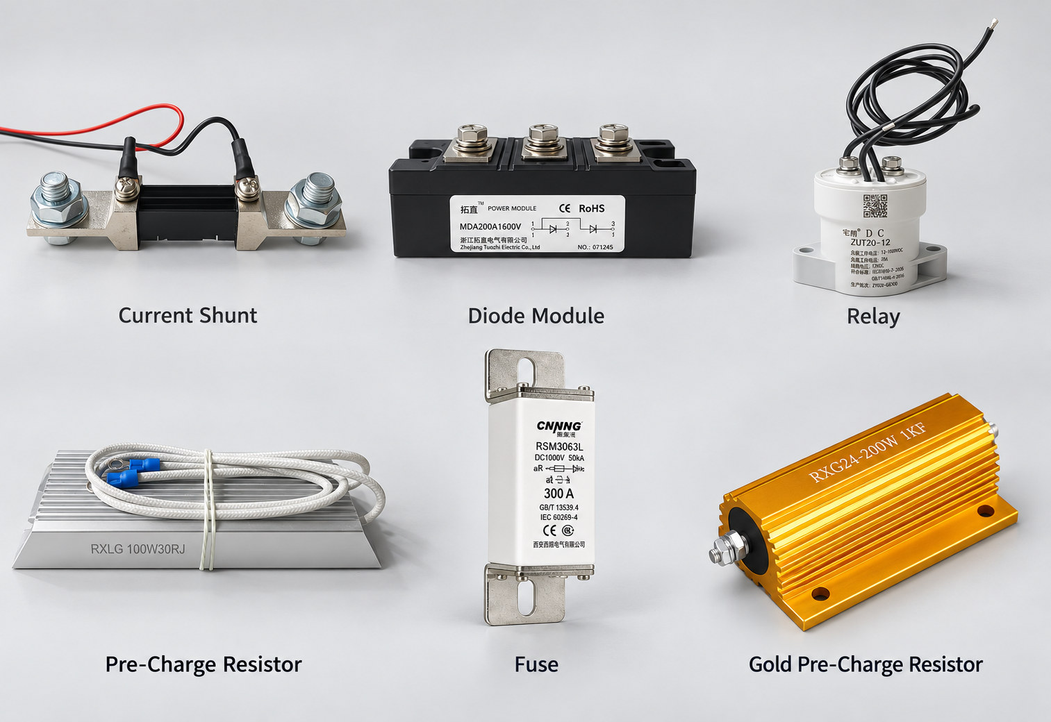 EC High Voltage BMS Active Balancing Control Box - detail view