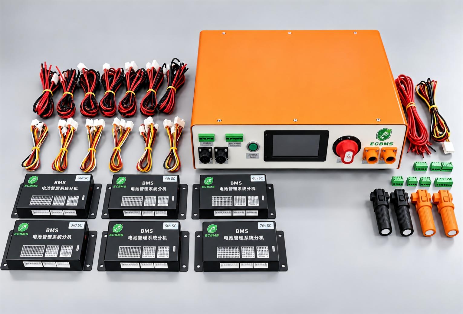 EC High Voltage BMS Active Balancing Control Box